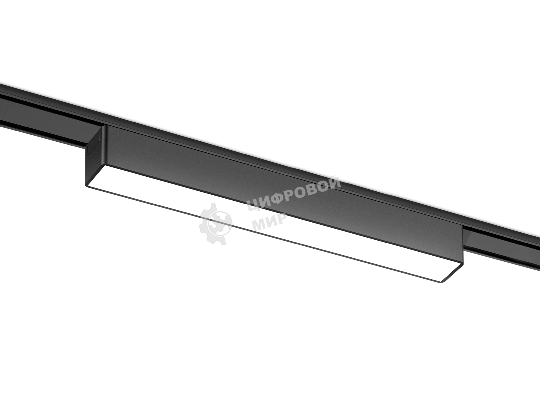 Светильник трековый светодиодный GV1449 BK черный IP20 10W 4200K 48V 230*26*24