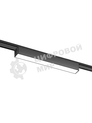 Светильник трековый светодиодный GV1449 BK черный IP20 10W 4200K 48V 230*26*24