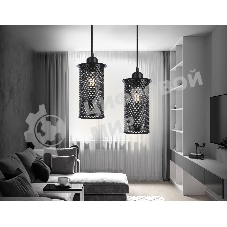 Светильник Ambrella light TR8162 BK черный E27 max 40W D102*1055