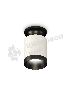 Светильник Ambrella Light XS6301121 SWH/PBK белый песок/черный полированный MR16 GU5.3 (N6902, C6301, N6131)