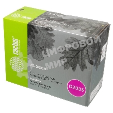 Картридж лазерный Cactus CS-D203S черный (3000 стр.) для Samsung SL-M3820D/M3820ND/M4020ND/M4020NX