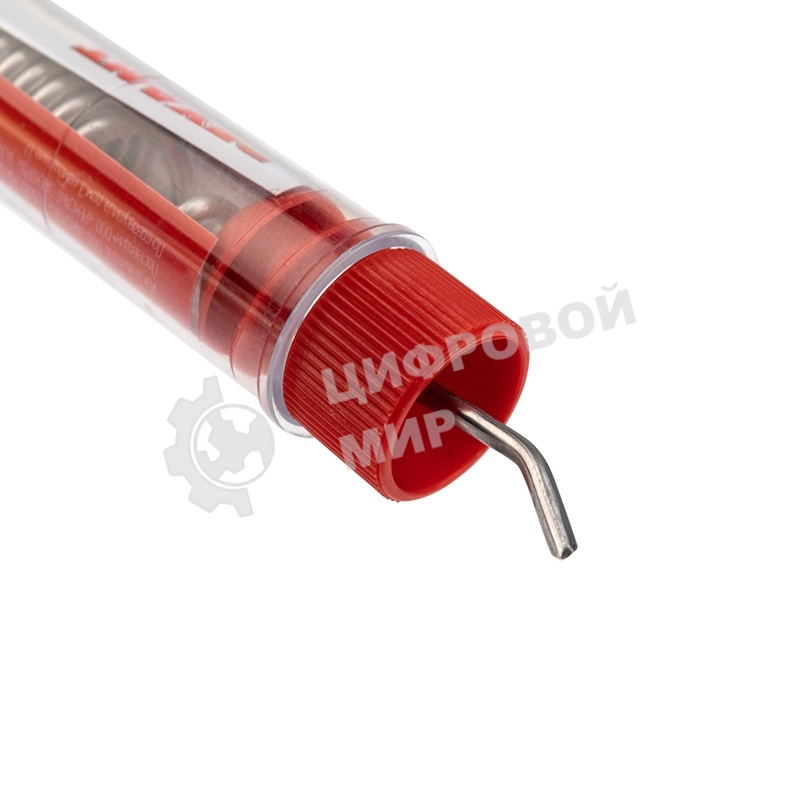 Припой с канифолью Rexant, 20 г, Ø2.0 мм, (олово 60%, свинец 40%), колба