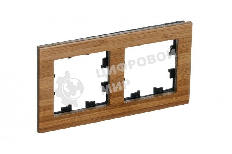 Рамка 2-м AtlasDesign Nature дерево бамбук SchE ATN353202