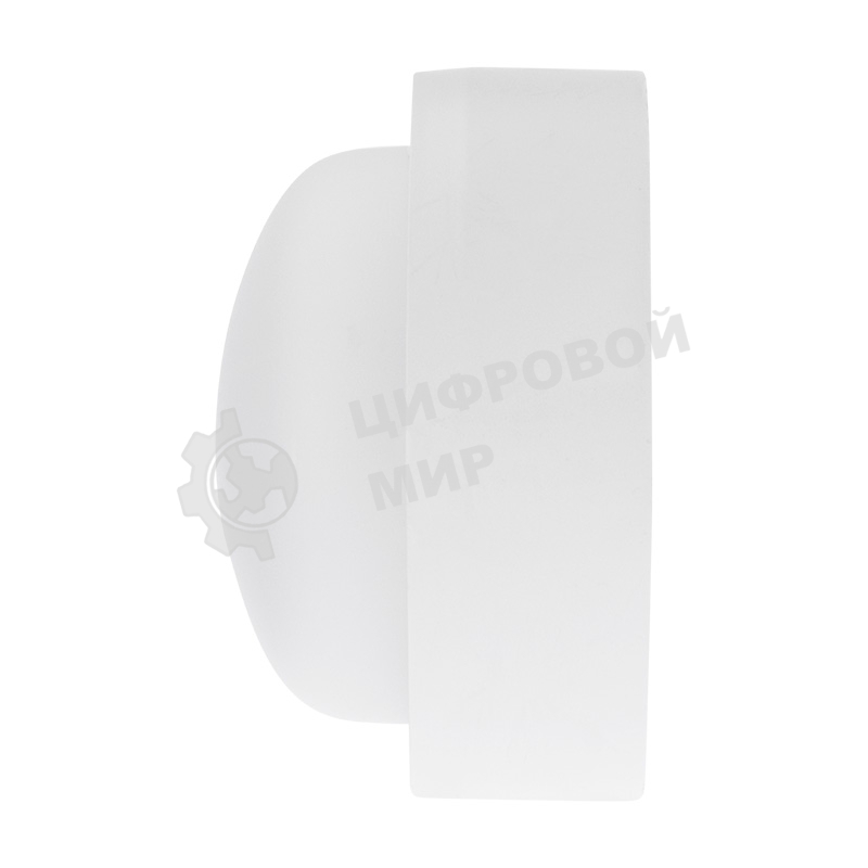 Светильник светодиодный пылевлагозащищенный Rexant ЖКХ-01 овал 18 Вт 1800 Лм IP65 196 мм 6500 K с микроволновым датчиком движения