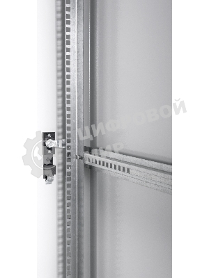 Шкаф телекоммуникационный напольный ЭКОНОМ 42U (600 × 800) дверь перфорированная 2 шт.