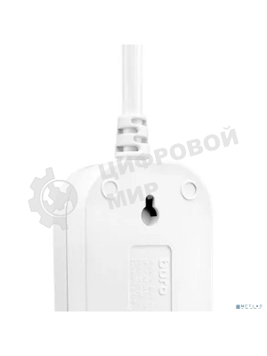 Сетевой удлинитель Buro BU-PSL2.3/W 3 м (2 розетки) белый (пакет ПЭ)