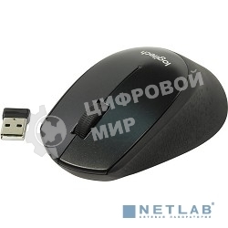 Мышь беспроводная Logitech M330 SILENT PLUS черный, 1000 dpi, радиоканал, USB, кнопки - 3