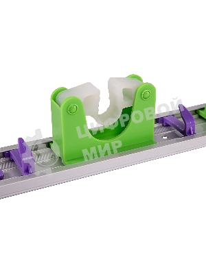 Алюминиевый настенный держатель Palisad для садово-огородного инструмента, 4 ячейки, 4 крюка