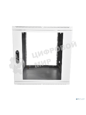 Шкаф телекоммуникационный настенный разборный 12U (600х650), съемные стенки, дверь стекло