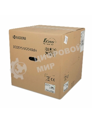 МФУ лазерное Kyocera Ecosys M2040dn (Азия) (1102S33AX0), A4, ч/б, печ. до 40 стр/мин., скан. до 40 стр/мин. (ч/б) 23 стр/мин. (цвет), 1200 x 1200 dpi (печать) 600x600dpi (скан.), USB, RJ-45 (старт.картр. TK-1178)