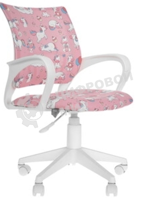 Кресло Бюрократ BuroKIDS 1 W мультиколор, ткань, 120 кг