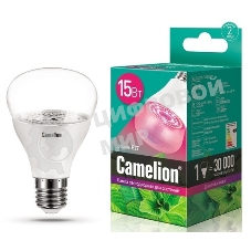 Лампа светодиодная для растений Camelion LED15-PL/BIO/E27 15Вт 220В 12770