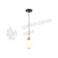 Светильник Ambrella light LH53141 BK/WH черный/белый 6W 3000K D120*1520
