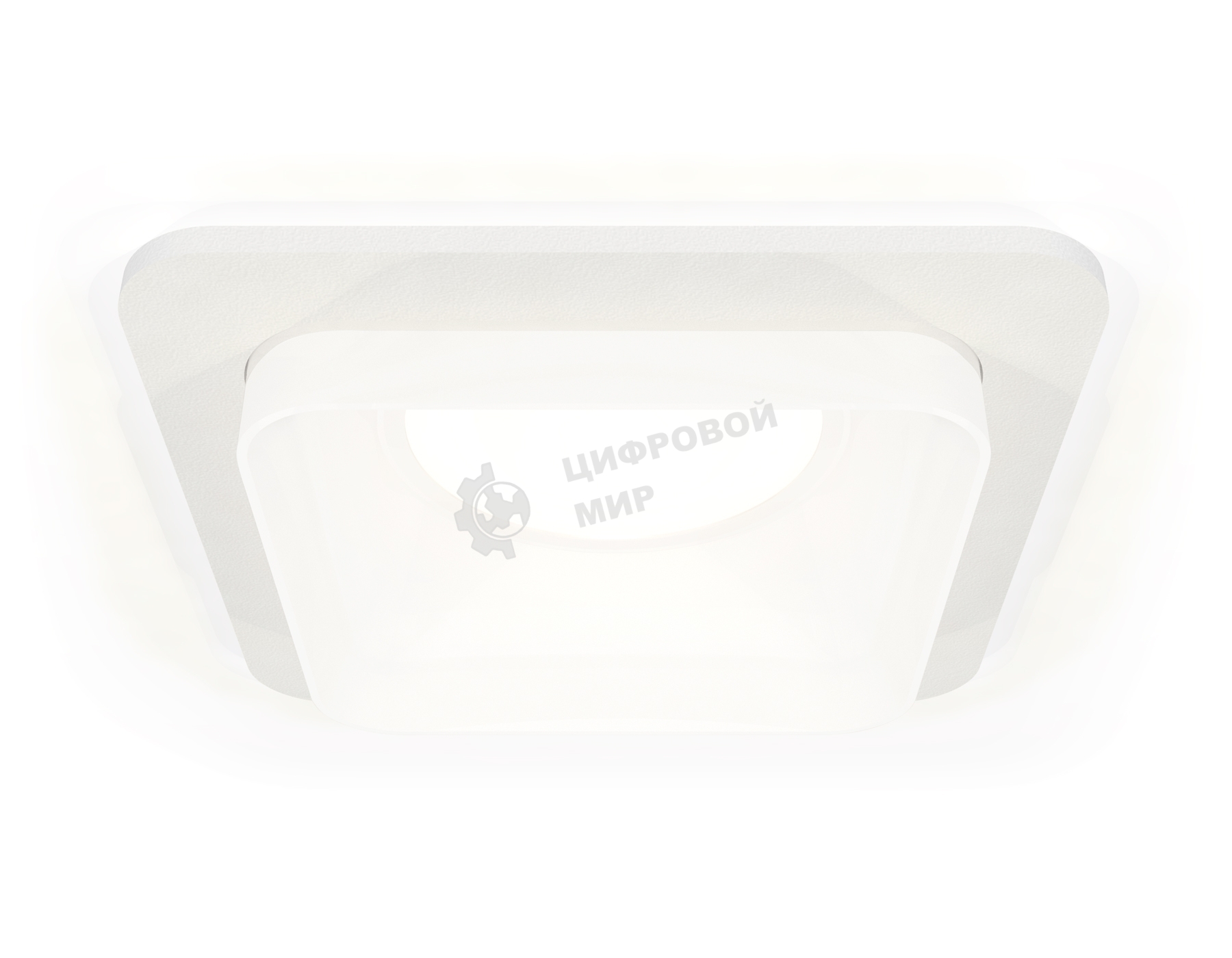 Комплект встраиваемого светильника Ambrella light XC7901013 SWH/FR белый песок/белый матовый MR16 GU5.3 (C7901, N7755)