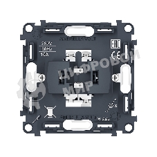 Механизм 1-клавишного проходного выключателя 10A-250V QUANT PRO PR105