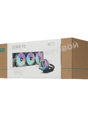 Система жидкостного охлаждения DeepСool LE360 V2 черный (R-LE360-BKAMMC-G-2)