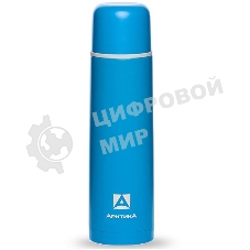 Термос Арктика, 102-750 синий, узкое горло 0,75 л, классический, цветной, холод/тепло 28 ч