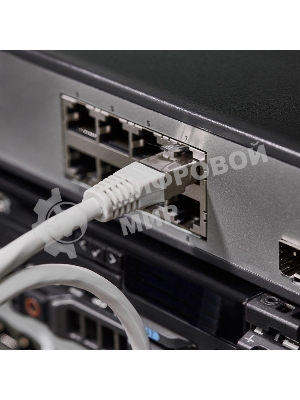 Пaтч-корд F/UTP Rexant, cat.6, RJ45-RJ45, экранированный, PVC серый, 0,5м