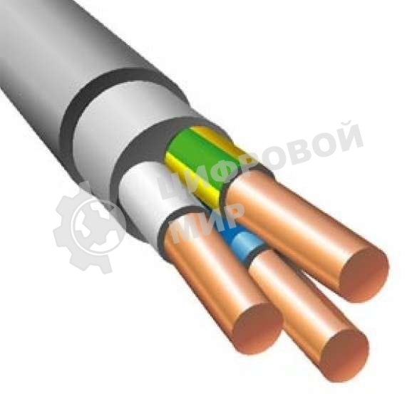 Кабель NUM-J 3х1.5 (бухта) (м) ЭлектрокабельНН M0001214