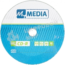 Диск CD-R MyMedia 700Mb 52x pack wrap (10шт) (69204)