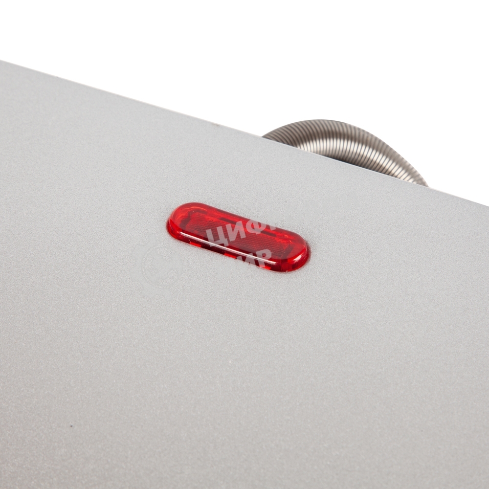 Гриль электрический Endever Grillmaster 115, 1500 Вт, авто терморегулятор, антипригарное покрытие, индикатор нагрева, серебристый/черный