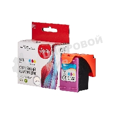 Картридж струйный Sakura 3YM74AE (№653 Tri-colour) для HP, триколор, 11 мл., 600 к.