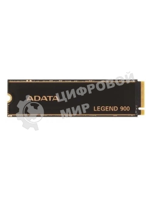 Накопитель SSD ADATA LEGEND 900, 2000Gb, PCIe 4.0 x4, 2280, NVMe, R/W 7000/5400, с радиатором