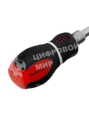 Отвертка Matrix комбинированная, SL6,0/PH2 х 38 мм, CrV, двухкомп. рукоятка