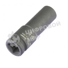 Головка ударная удлиненная шестигранная Stels 14 мм, 1/2