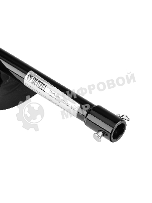 Шнек для грунта Denzel ER-150, диаметр 150 мм, длина 800 мм, соединение 20 мм, съемный нож