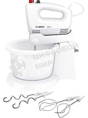 Миксер ручной Bosch MFQ2600W 375Вт, белый