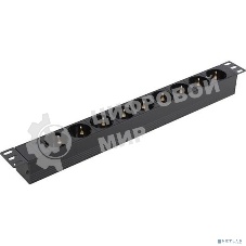 Блок розеток горизонтальный ExeGate ServerPro PDU-19H901 Al-9S-C14, 19