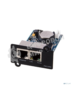 SNMP карта CBR PMC-01R для удаленного управления по сети Ethernet c Русским интерфейсом, 2xRJ45, PowerMaster