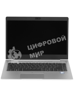 Клавиатура для ноутбука HP Elitebook 840 G5 черная с серебристой рамкой и подсветкой