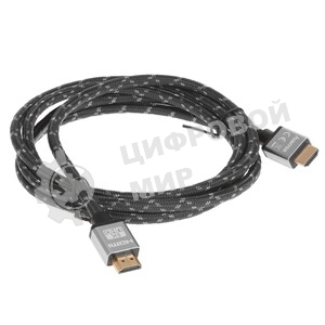 Кабель аудио-видео Hama Premium HDMI (m)/HDMI (m) 1.5м. феррит.кольца позолоч.конт. черный 5зв (00205025)