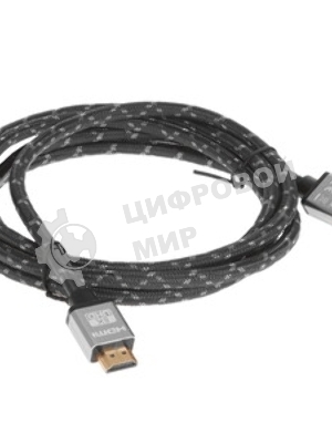 Кабель аудио-видео Hama Premium HDMI (m)/HDMI (m) 1.5м. феррит.кольца позолоч.конт. черный 5зв (00205025)