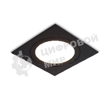Светильник Ambrella light TN51825 BK черный GX53 max 15W 110*110*39