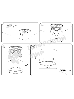 Накладной точечный светильник TU5531 BK черный IP20 GX70 D120*87