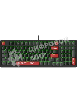 Клавиатура проводная A4Tech Bloody AT98 USB черный/красный