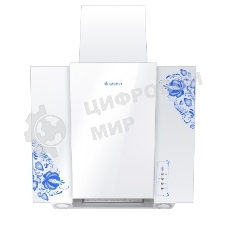 Вытяжка наклонная Gefest ВО 3603 К18 белый, 60 см, 550 куб. м/ч, 65 дБ