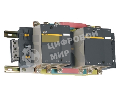 Контактор КТИ-52653 реверс 265А 230В/АС3 ИЭК KKT53-265-230-10
