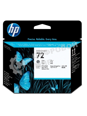 Печатающая головка HP №72 C9380A фото черный/серый печатающая головка для HP DJ T1100/T610
