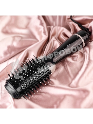 Фен-расческа Galaxy Line GL 4407 черный, 1200 Вт