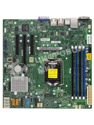 Материнская плата SuperMicro MBD-X11SSL-F-B Soc-1151 iC232 mATX 4xDDR4 6xSATA3 SATA RAID i210AT 2хGgbEth bulk