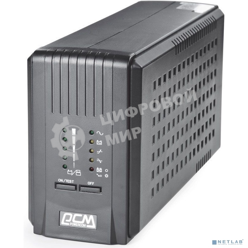 Источник бесперебойного питания Powercom SPT-500-II 400Вт 500ВА черный