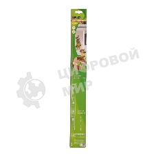 Алюминиевый настенный держатель Palisad для садово-огородного инструмента, 4 ячейки, 4 крюка