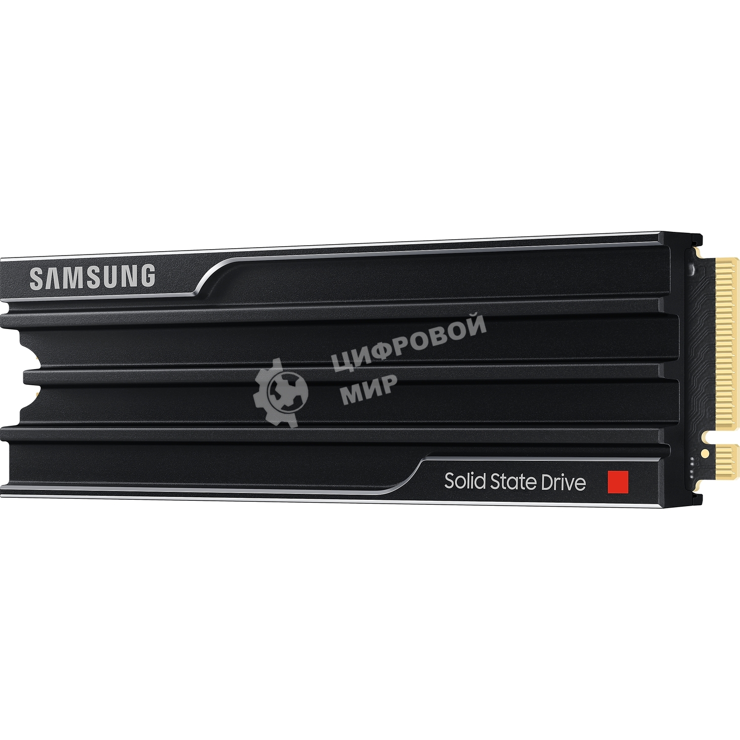 Накопитель SSD 1Tb Samsung 9100 PRO, M.2, PCI-E 5.0 x4, TLC 3D NAND R/W - 14800/13400 Mb/s с радиатором