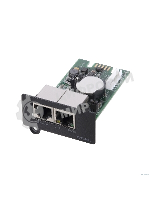 SNMP карта CBR PMC-02E для удаленного управления по сети Ethernet c Английским интерфейсом, 2xRJ45, PowerMaster