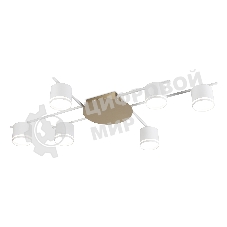 Потолочный светильник Ambrella light FL51755/6 WH/GD белый/золото GX53/6 max 12W 870*570*110