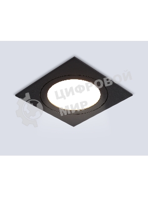 Светильник Ambrella light TN51825 BK черный GX53 max 15W 110*110*39